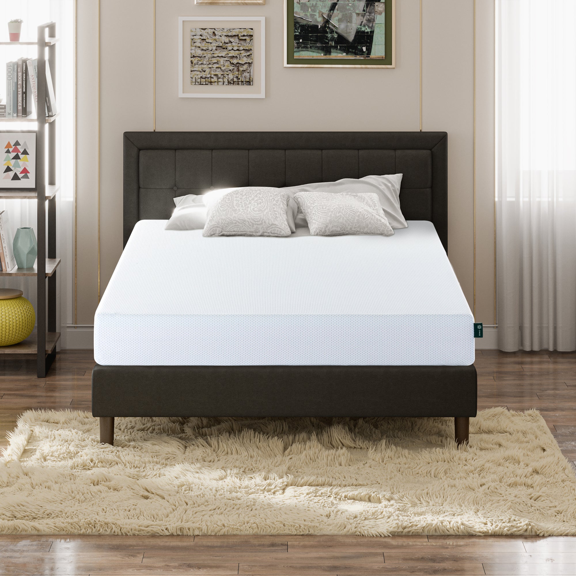 Cooling Green Tea Gel Memory Foam Mattress | Zinus Canada