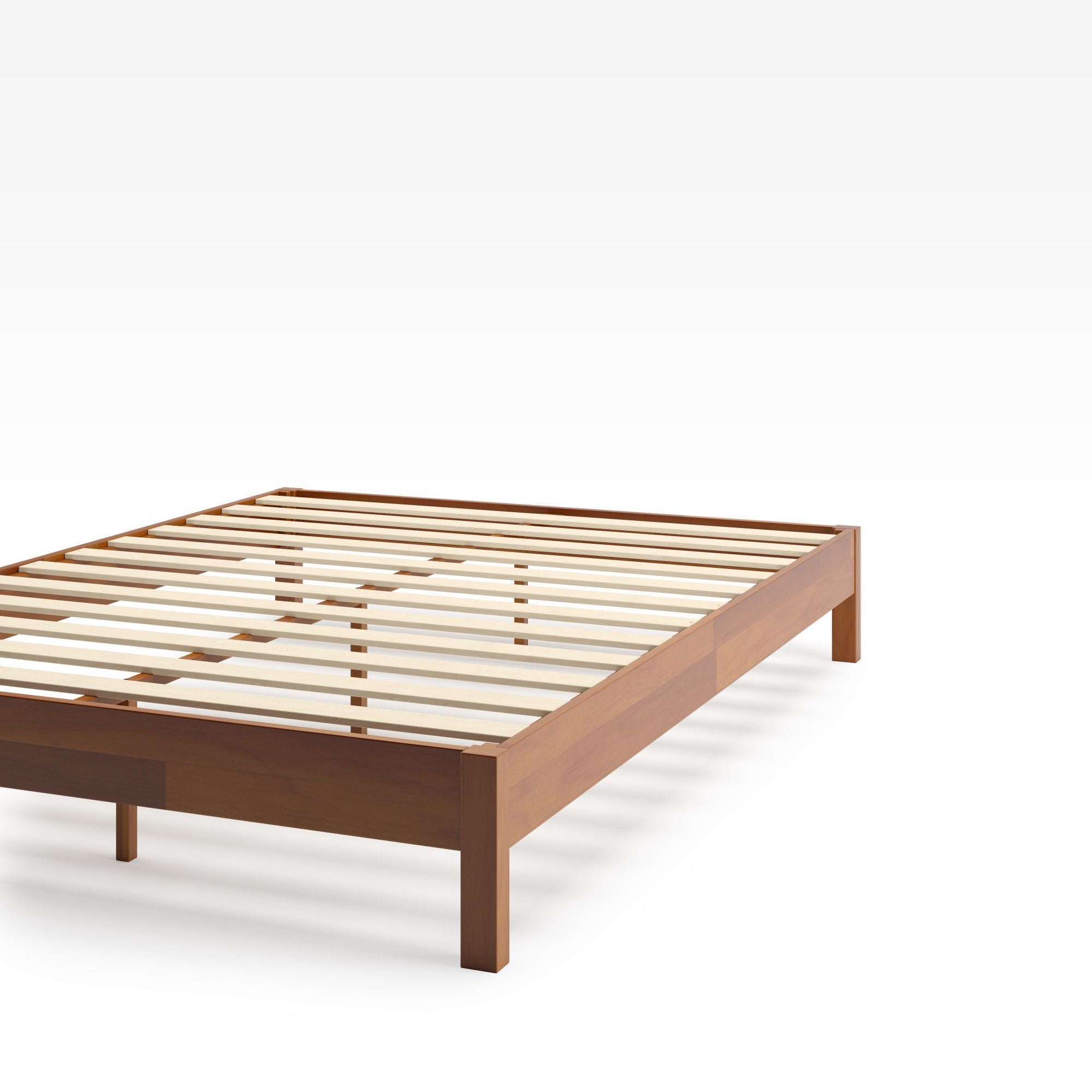 Wen Wood Deluxe Platform Bed Frame