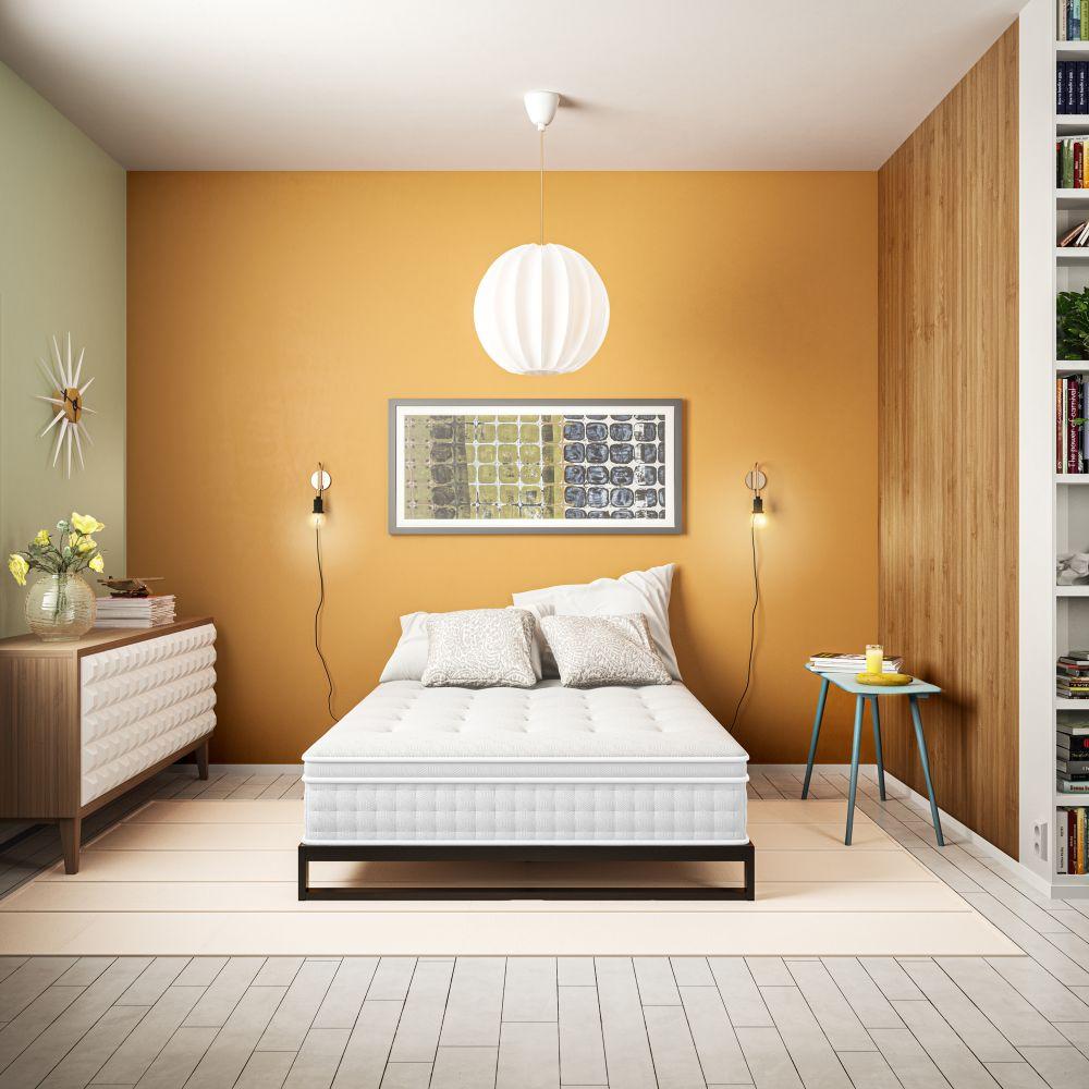 Zinus icoil deals hybrid mattress reviews