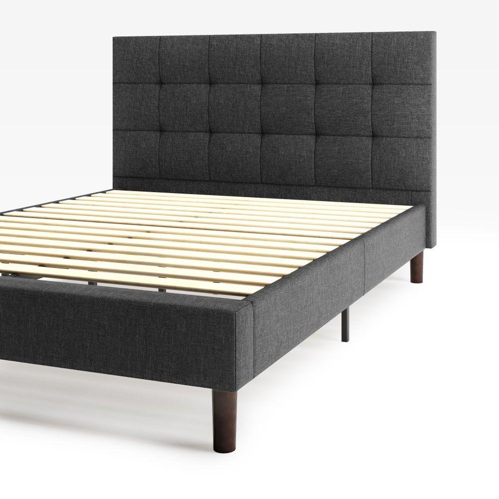 Lottie upholstered platform bed frame