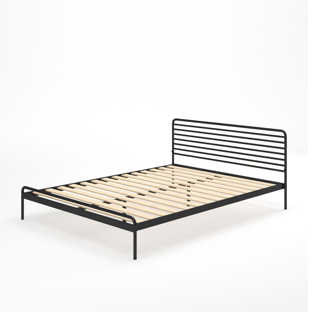 Tom Metal Platform Bed FrameQuarter