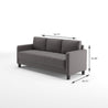 Sunny Modern Sofa Dimension