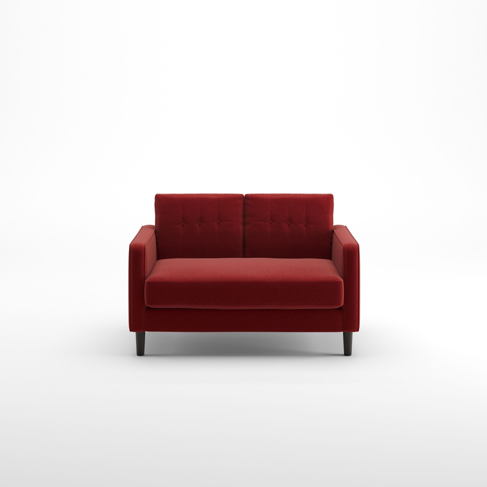 Mikhail Mid-Century Loveseat Front