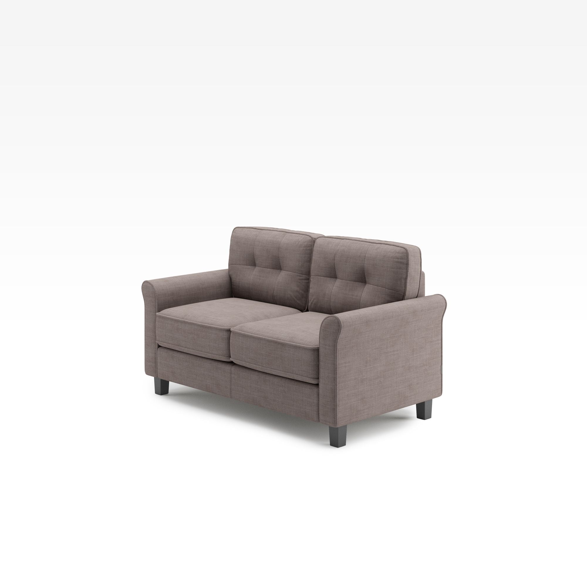 Sayan Traditional Loveseat Quarter