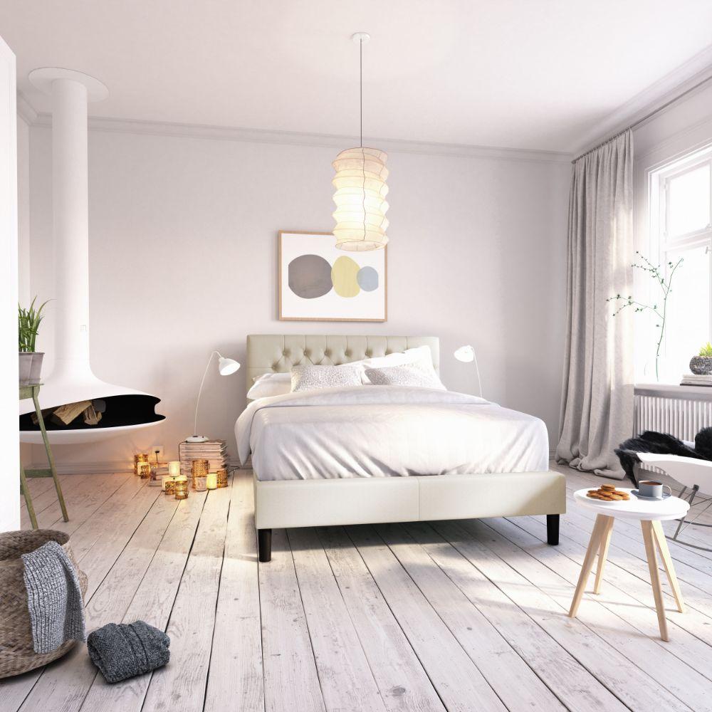 Misty upholstered Platform bed frame