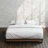 6 inch Suzanne Metal And Wood Platform Bed