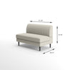 Jocelyn Contemporary Loveseat