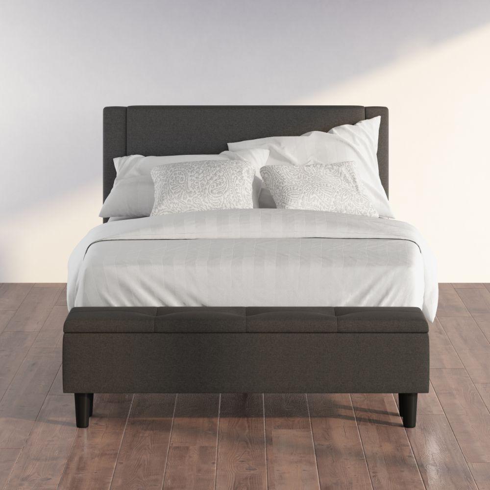 Wanda upholstered Platform Bed with Storage