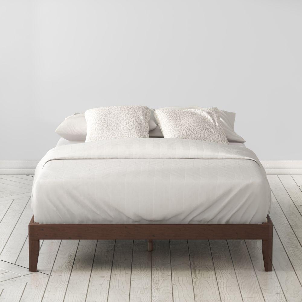 marissa wood platform bed frame