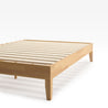 Moiz Deluxe wood platform bed frame