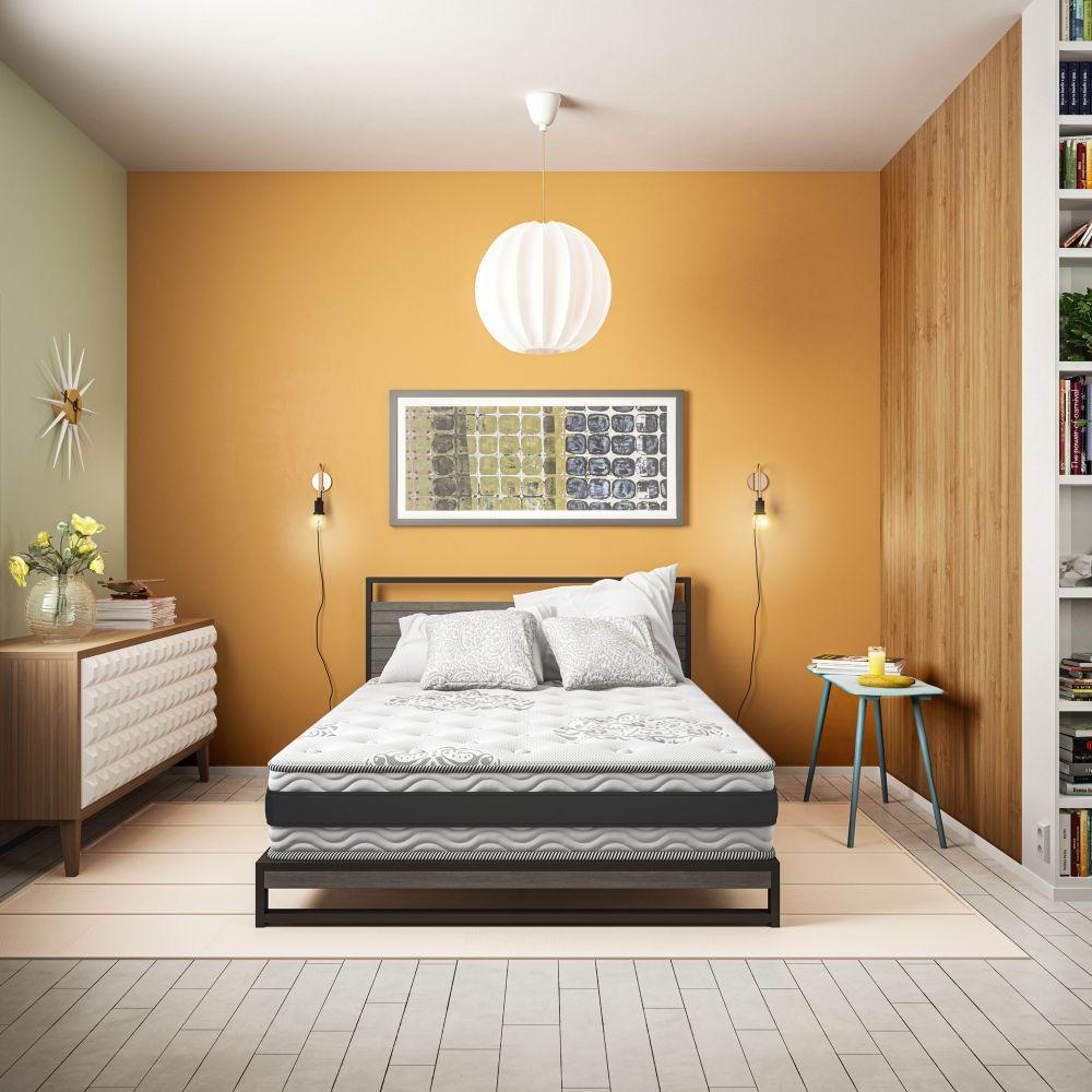 Gel memory foam hybrid mattress hotsell