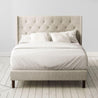 Annette upholstered platform bed frame