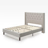 Annette upholstered platform bed frame