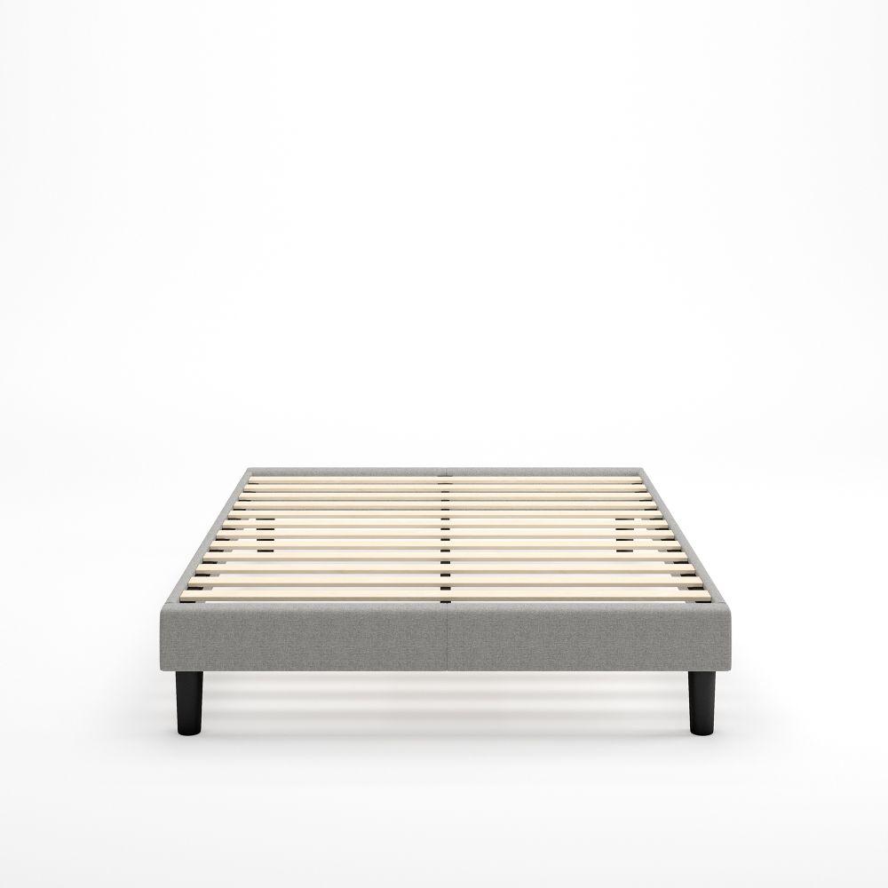 Curtis Upholstered Platform bed frame Front