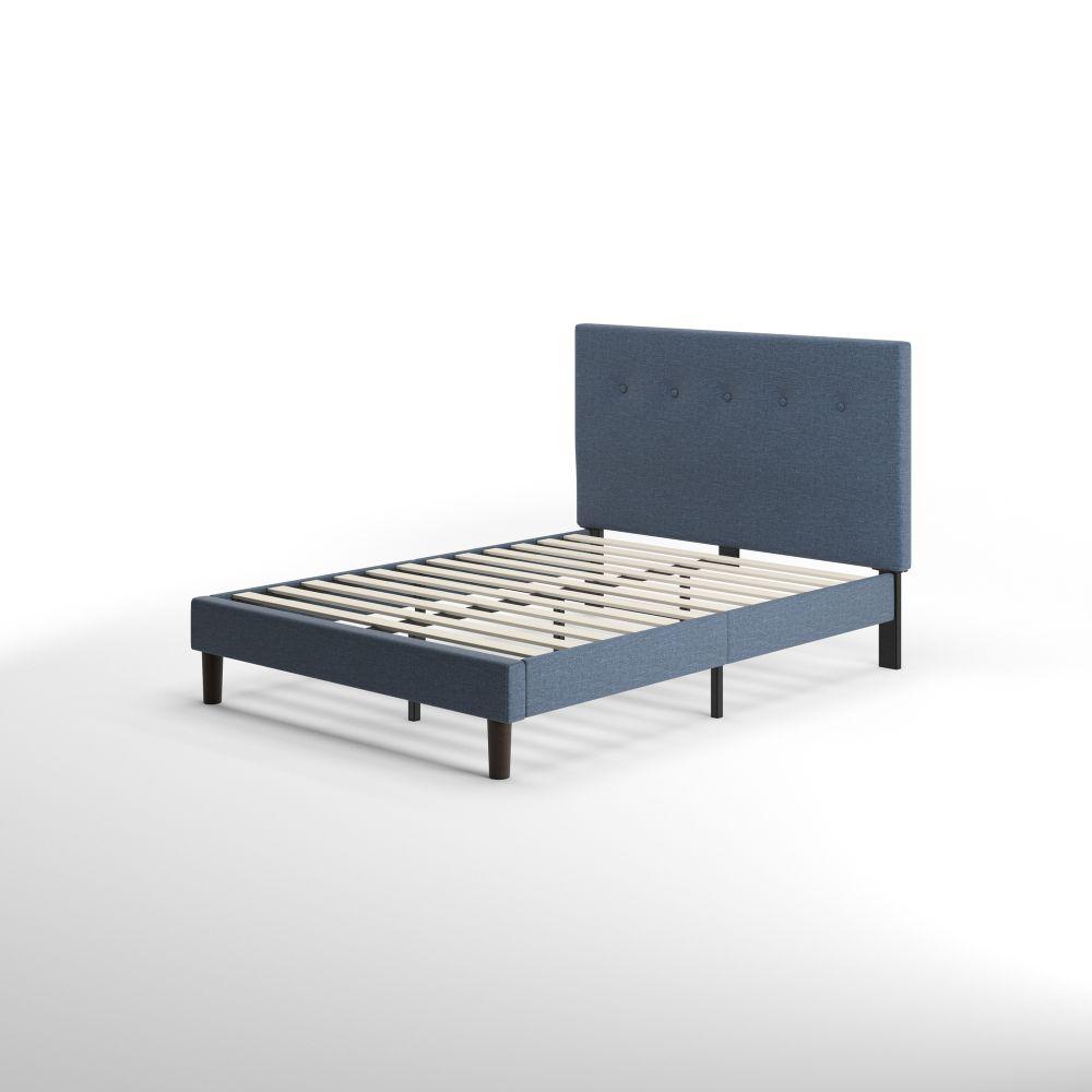 Omkaram Platform Bed Frame Quarter