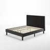 Gerard upholstered Platform Bed frame Quarter