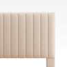 Debi Upholstered Platform Bed frame Headboard