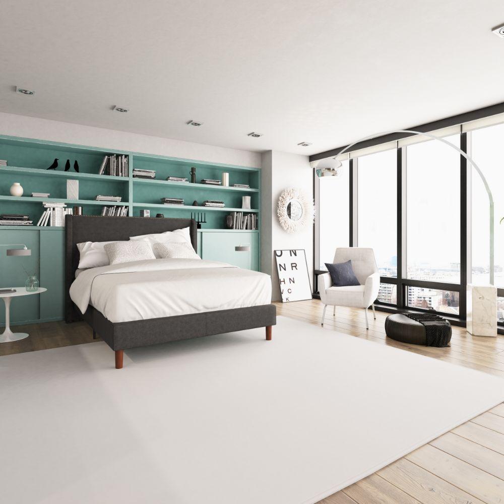 Marcus upholstered Platform Bed