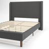 Marcus upholstered Platform Bed Detail2