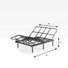 Metal Adjustable Bed Frame with Head and Foot Incline