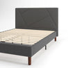 Judy upholstered Platform Bed Detail2