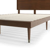 Raymond Wood Platform Bed Frame With Adjustable Headboard Height