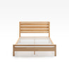 Aimee Wood Platform Bed Front