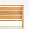 Aimee Wood Platform Bed Head