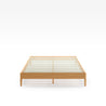 Amelia Wood Platform Bed Front