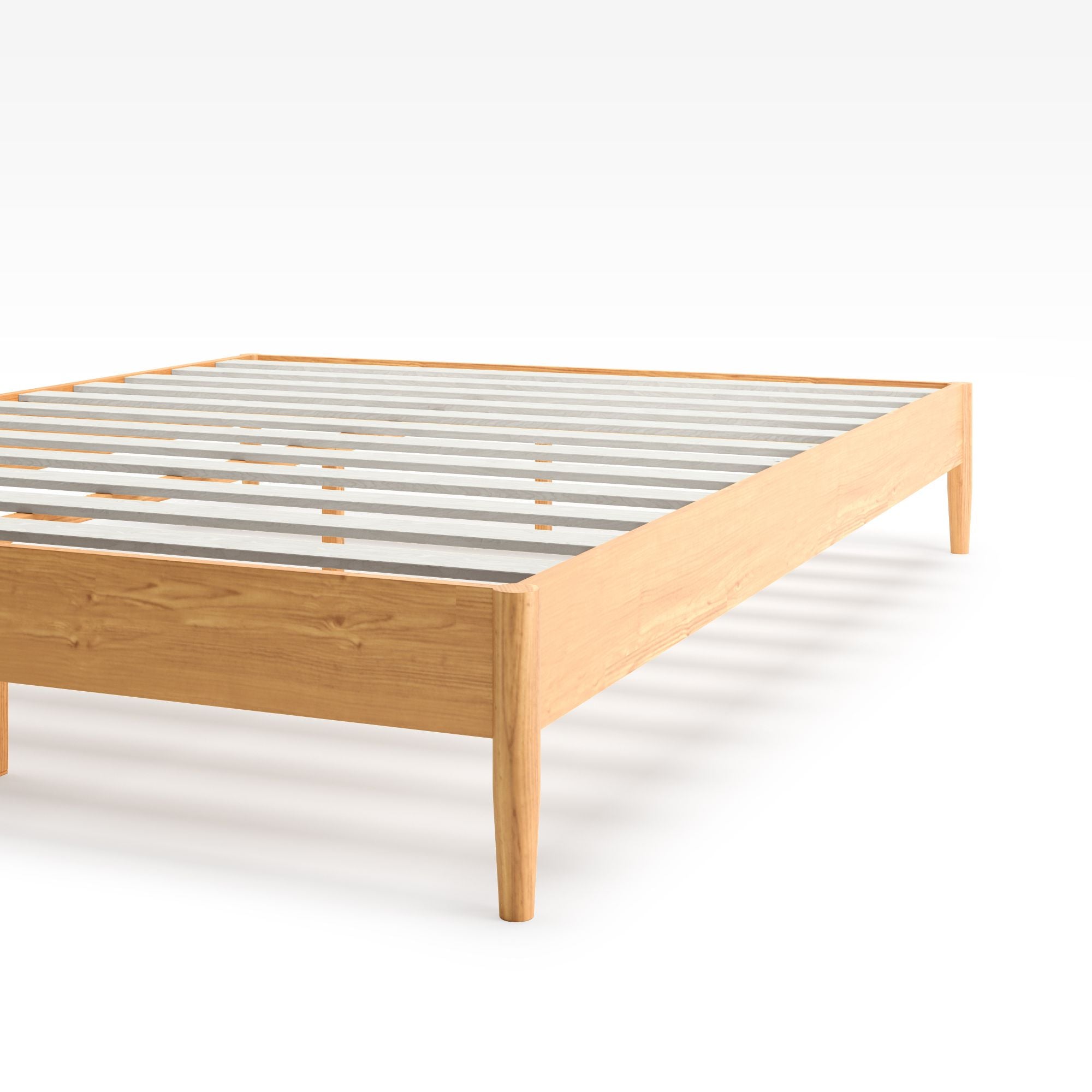 Amelia Wood Platform Bed Frame