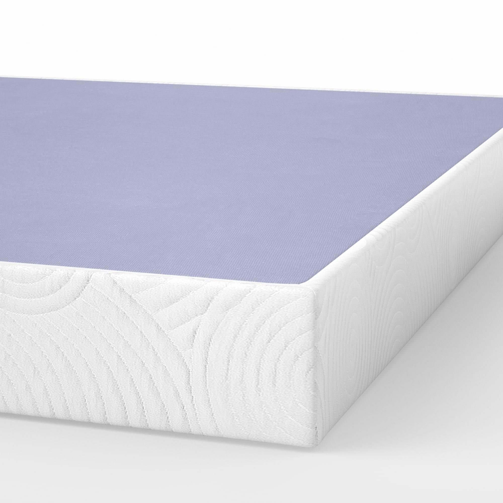 Metal Box Spring with Wood Slats – Zinus