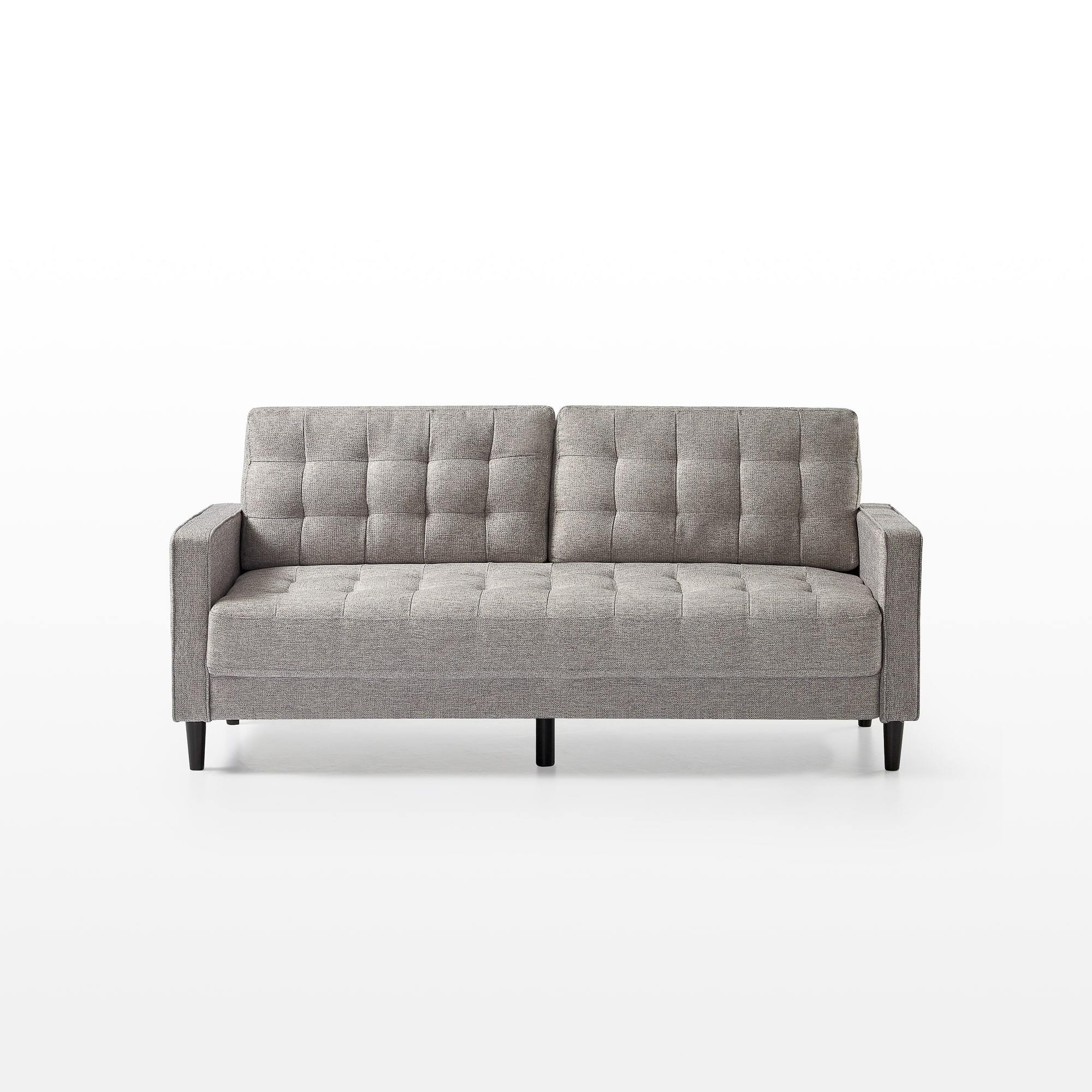 Benton Mid-Century Sofa Soft Grey