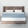 Brock Metal and Wood Platform Bed Frame