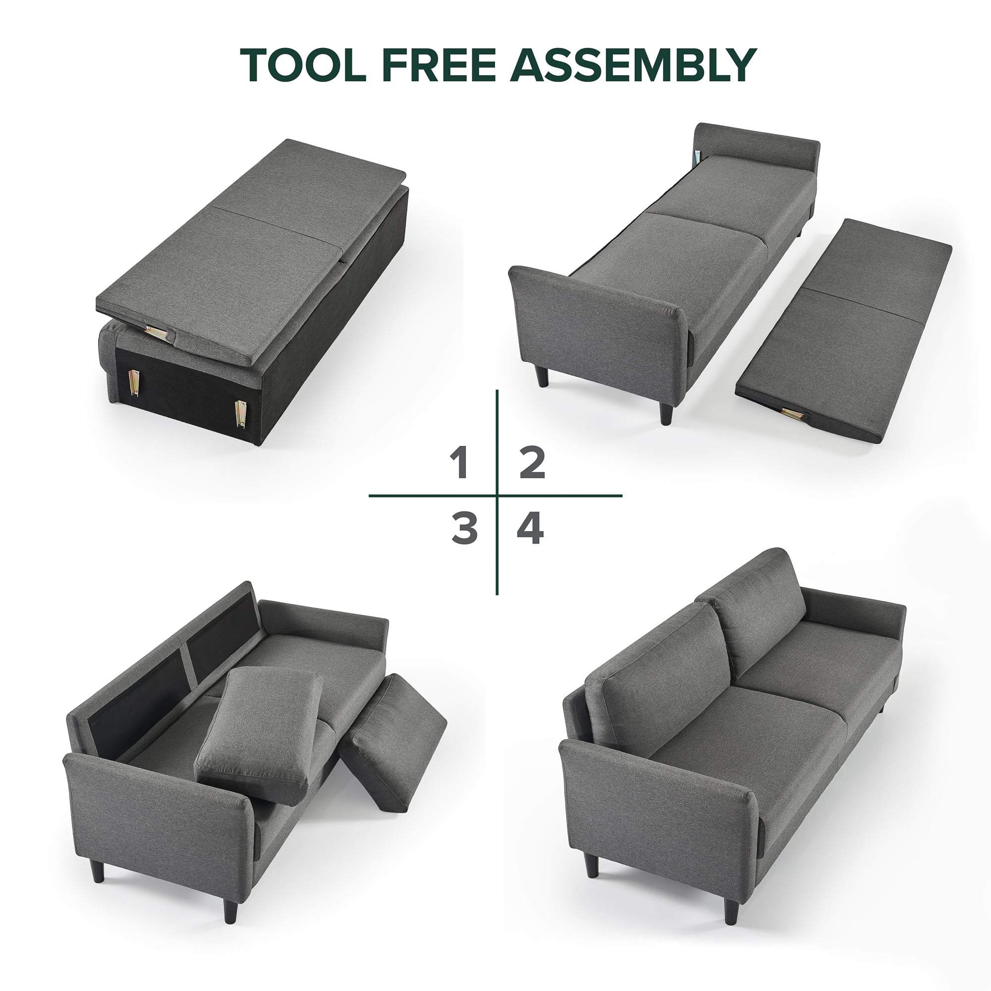 Jackie Classic Sofa assembly