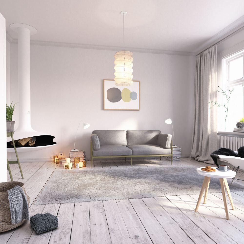 Janelle Sofa with Metal Frame