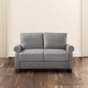 Josh Traditional Loveseat soft grey