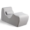 Lotus Zero Gravity Chaise Lounger Light Grey