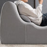 Lotus Zero Gravity Chaise Lounger Light Grey