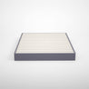 Upholstered Metal Box Spring with Wood Slats 7.5 inch