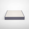 Upholstered Metal Box Spring with Wood Slats 7.5 inch