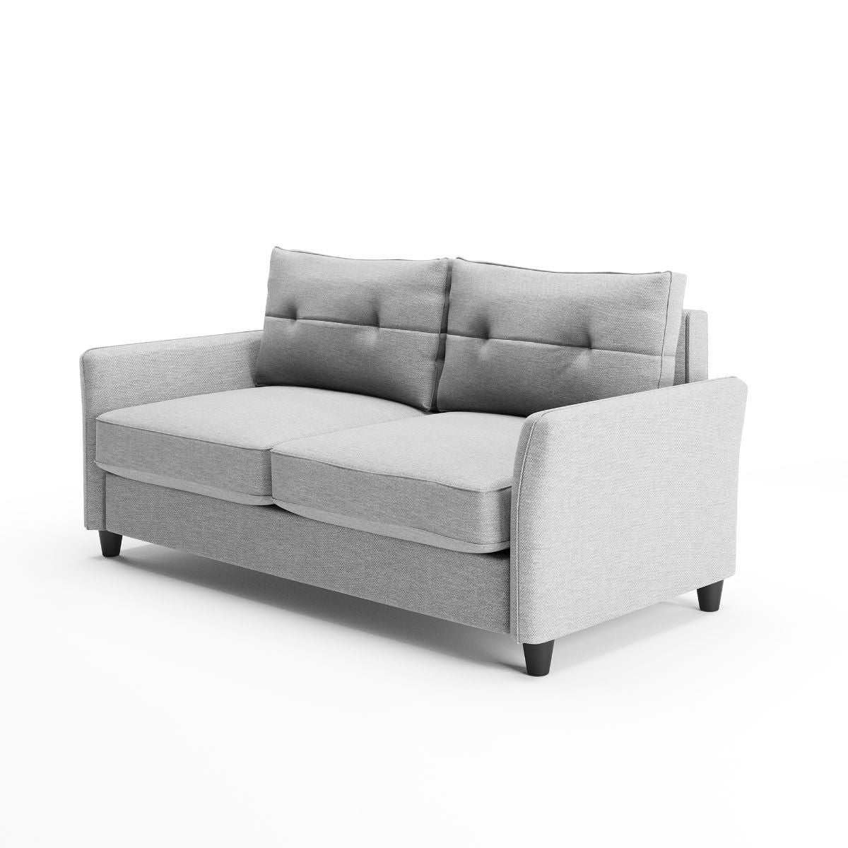 Ricardo Contemporary Loveseat soft grey