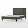 Lottie Upholstered Platform Bed Frame with USB Ports