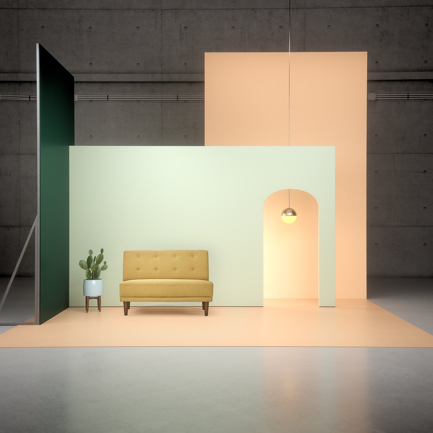 Lucy Armless Loveseat